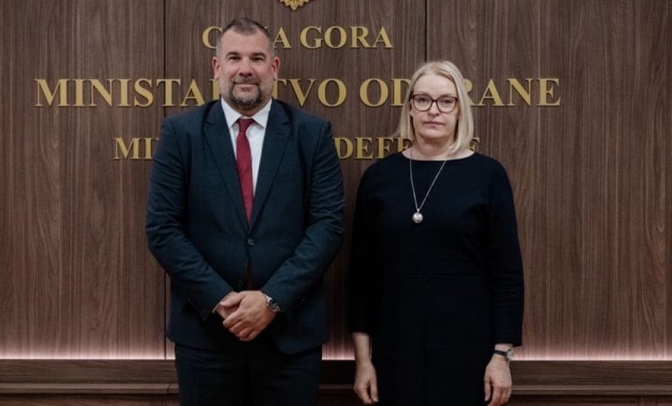 Lietuvos ambasadorė susitiko su Juodkalnijos gynybos ministru: dėmesio centre – Europos, Ukrainos...